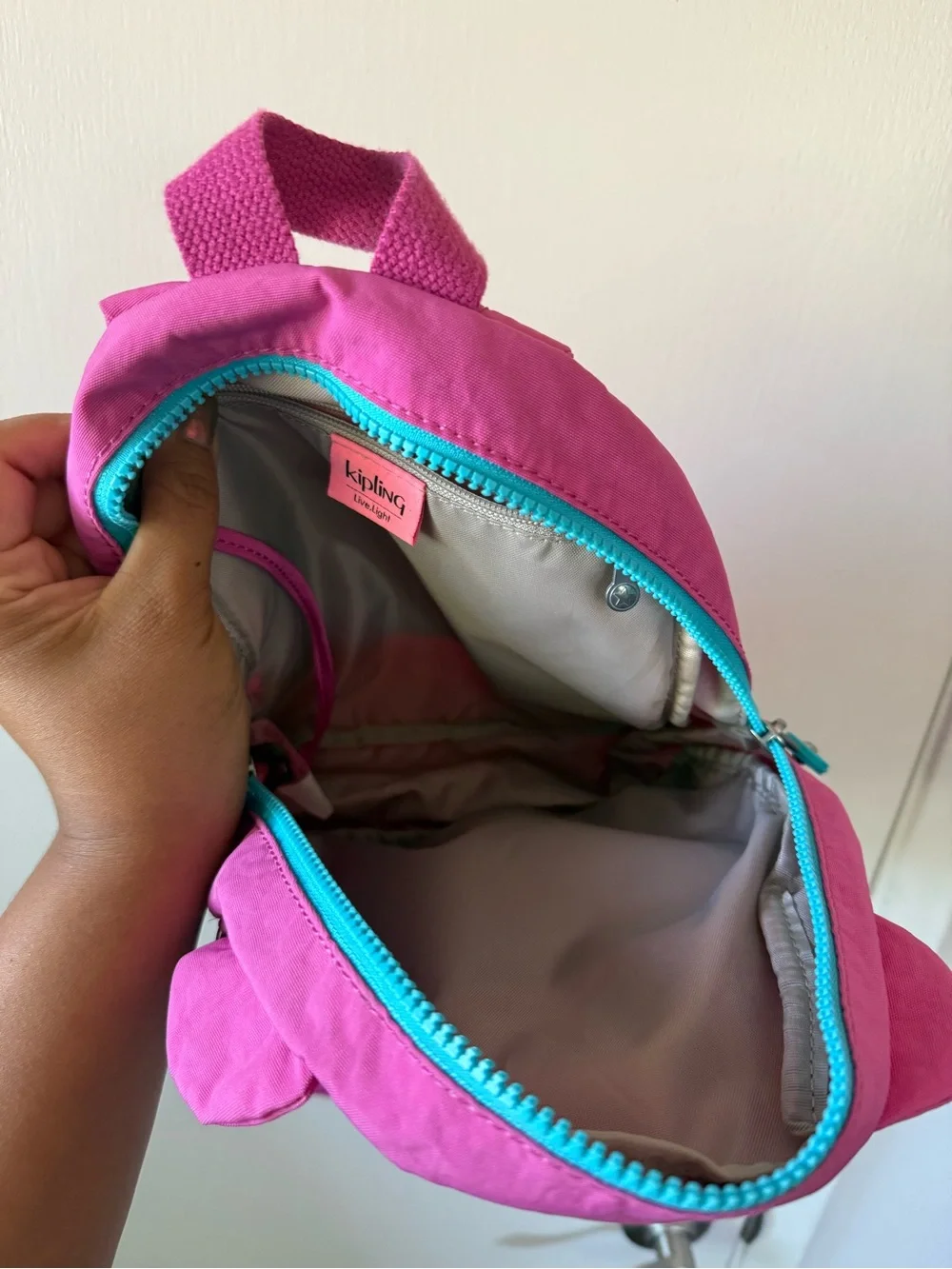 Kipling Faster Backpack pink - Picture 6 of 6